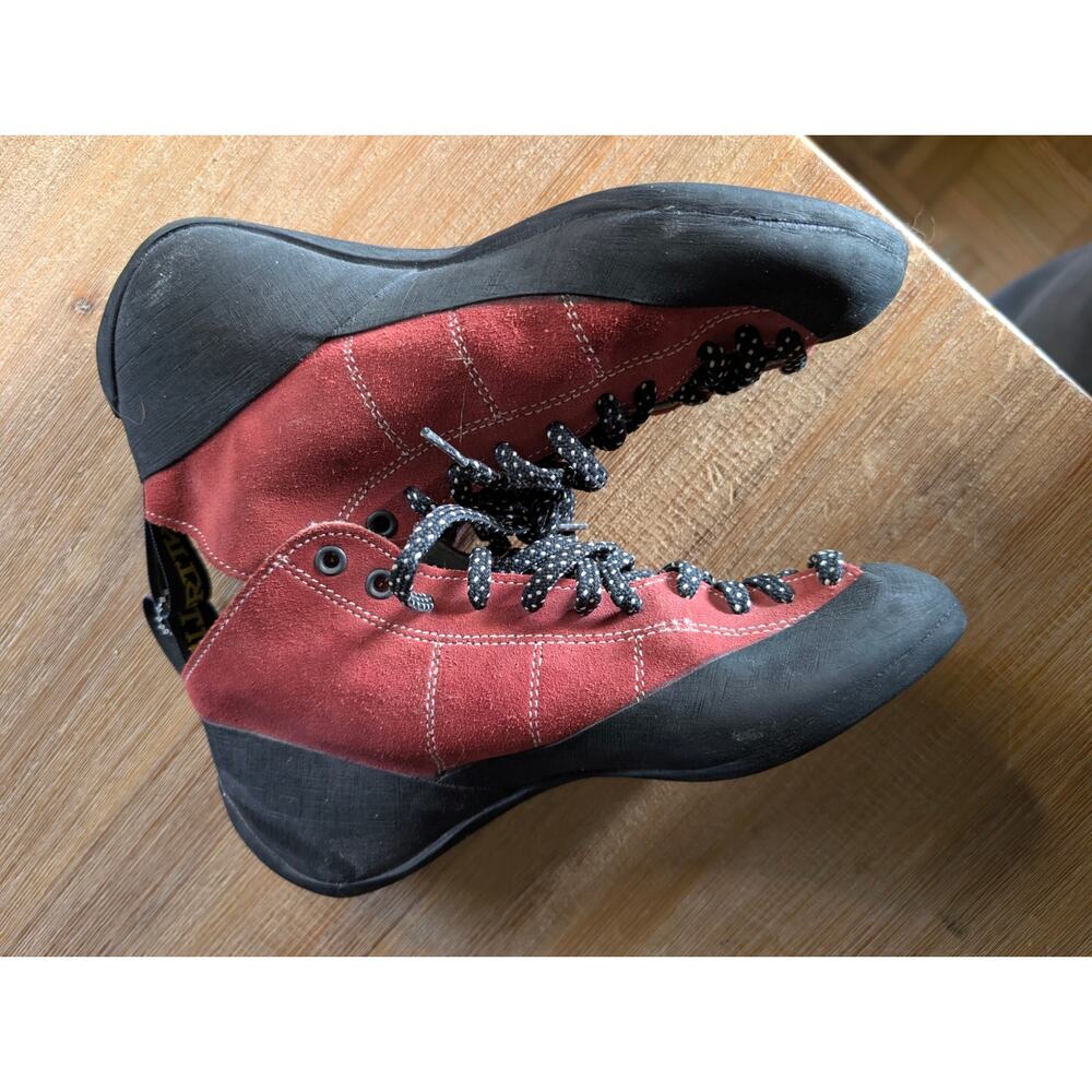 🔥RARE VINTAGE La Sportiva Enduro High-Top Rock Climbing Shoes (Model 6810) - Picture 7 of 9